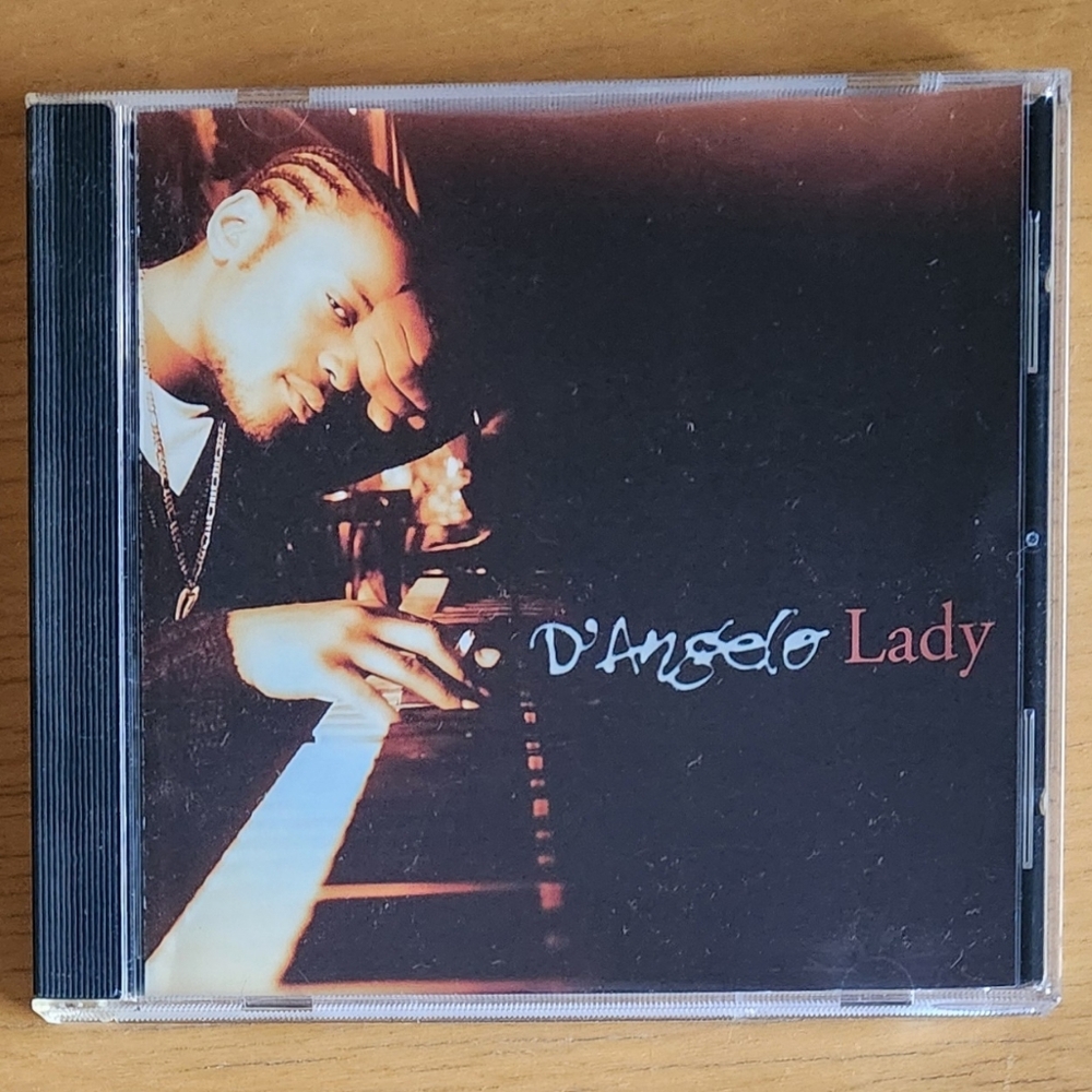 D'Angelo "Lady", "Left & Right" - 1990s CD Singles (Lot of 2)  - Picture 2 of 9